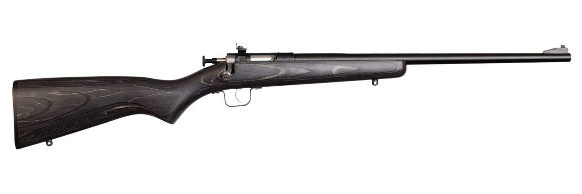 Crickett KSA2244 Youth 22 LR 1rd 16.12in Blued Barrel Receiver, Fixed Front