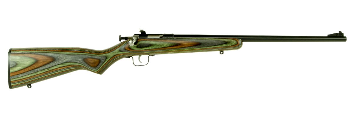 Crickett KSA2252 Youth 22 LR 1rd 16.12in Blued Barrel Receiver, Fixed Front