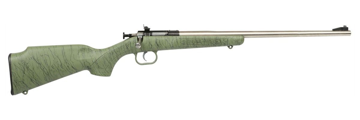 KSA CRICKETT GREEN SYN 22LR BLK WEBBED SS