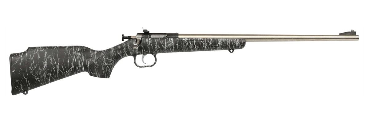 KSA CRICKETT BLK SYN 22LR WHITE WEBBED SS