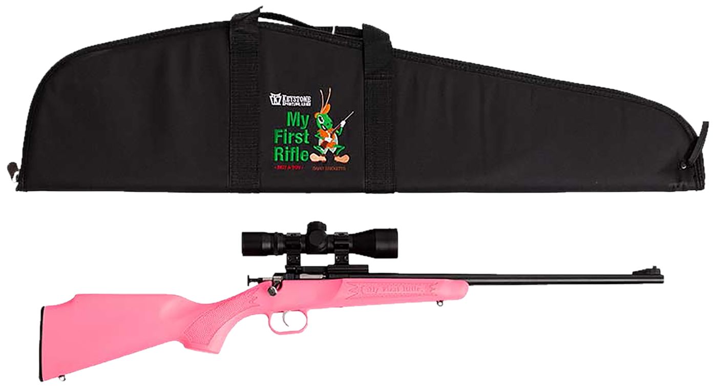 Keystone SPT ARM Crickett KSA2220BSC Youth Package 22 LR 1rd 16.12in Blued