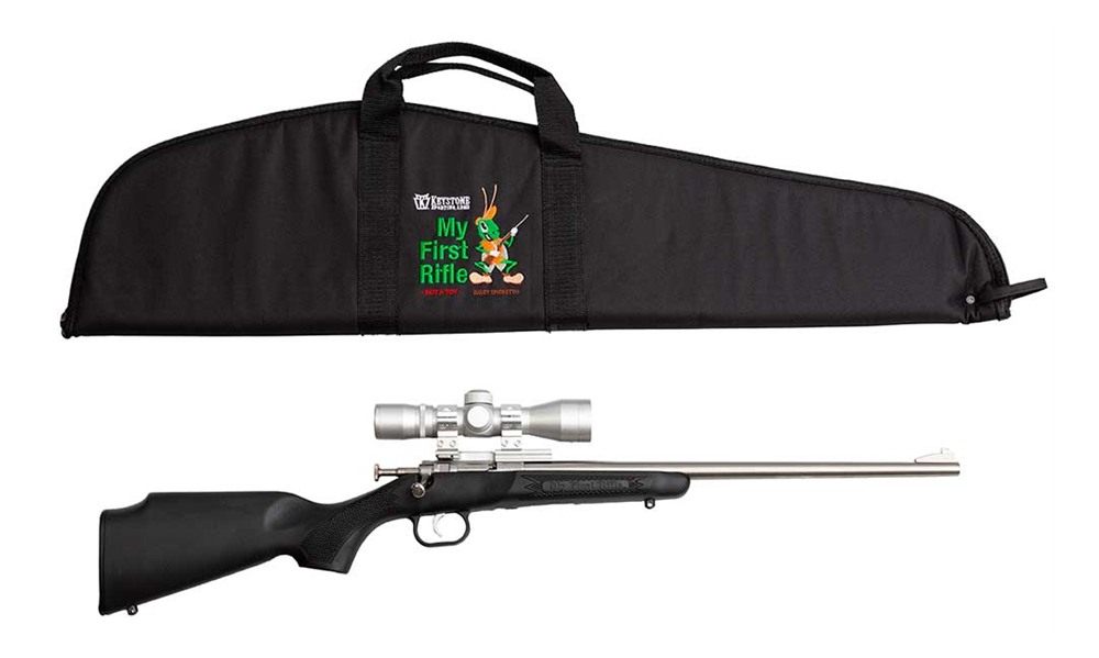 Keystone SPT ARM Crickett KSA2245BSC My First Rifle Package 22 S/L/LR Singl view 2
