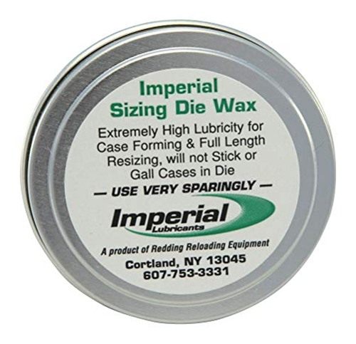 Redding Reloading Equipment 07500 Imperial Sizing Die Wax - 1 oz