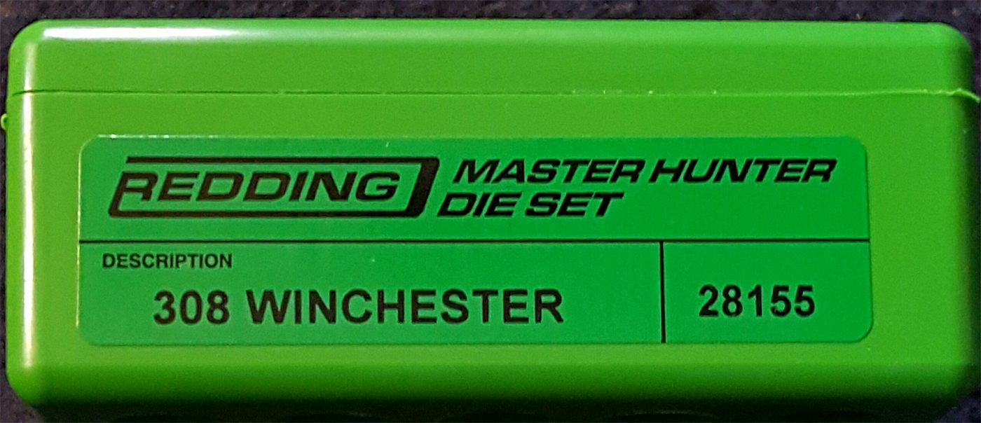 Redding Reloading 28155 Master Hunter (MH-C) Die Set 308 Win (Carbide)