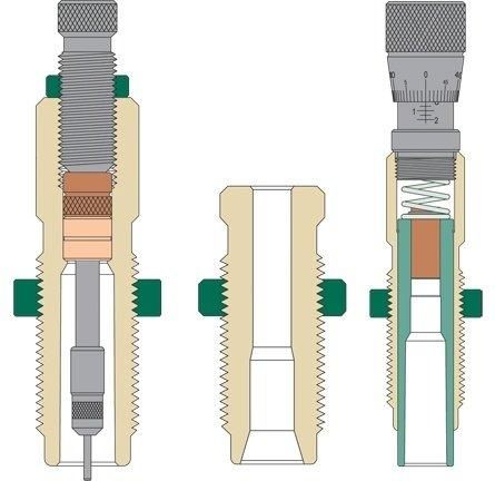 Redding Reloading Equipment Type S Match Bushing Neck Die Set .24 Nosler