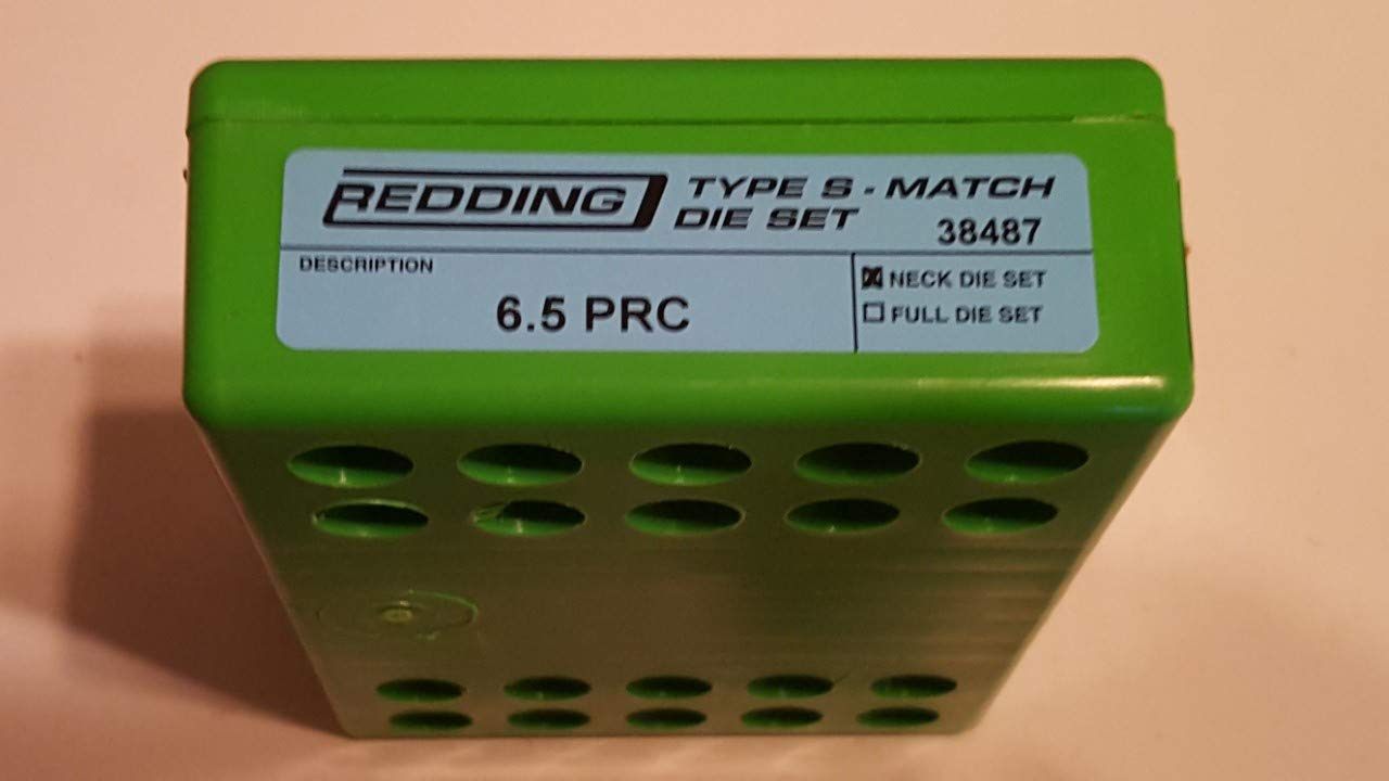 Redding Reloading 38487 6.5 PRC Type S-Match Neck Die Set
