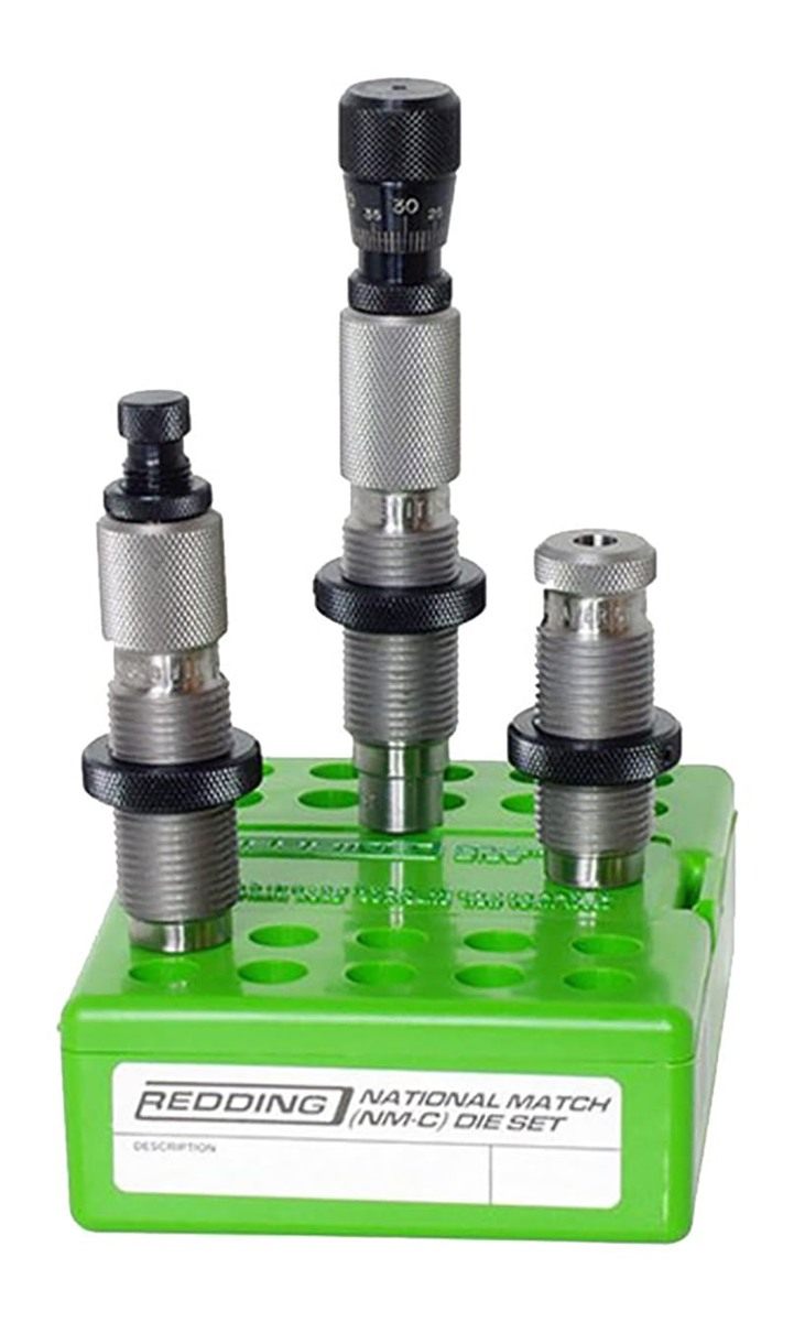 Redding Reloading 224 Valkyrie National Match 3-Die Set: Standard Full Leng