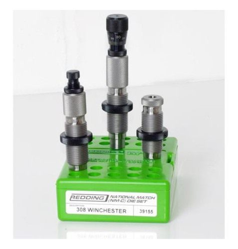 Redding Reloading 6.5mm Creedmoor National Match 3-Die Set: Standard Full L