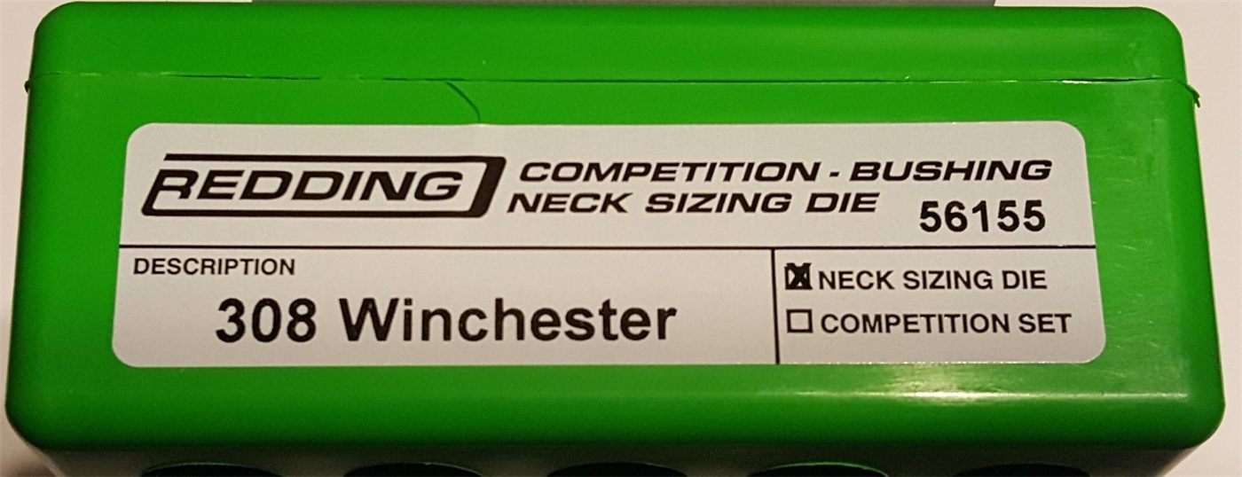 Redding Reloading Competition Neck Die - 308 Winchester, 56155