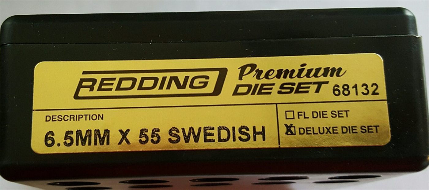 Redding Reloading 68132 6.5MM x 55 Swedish Mauser Premium Series Deluxe Die