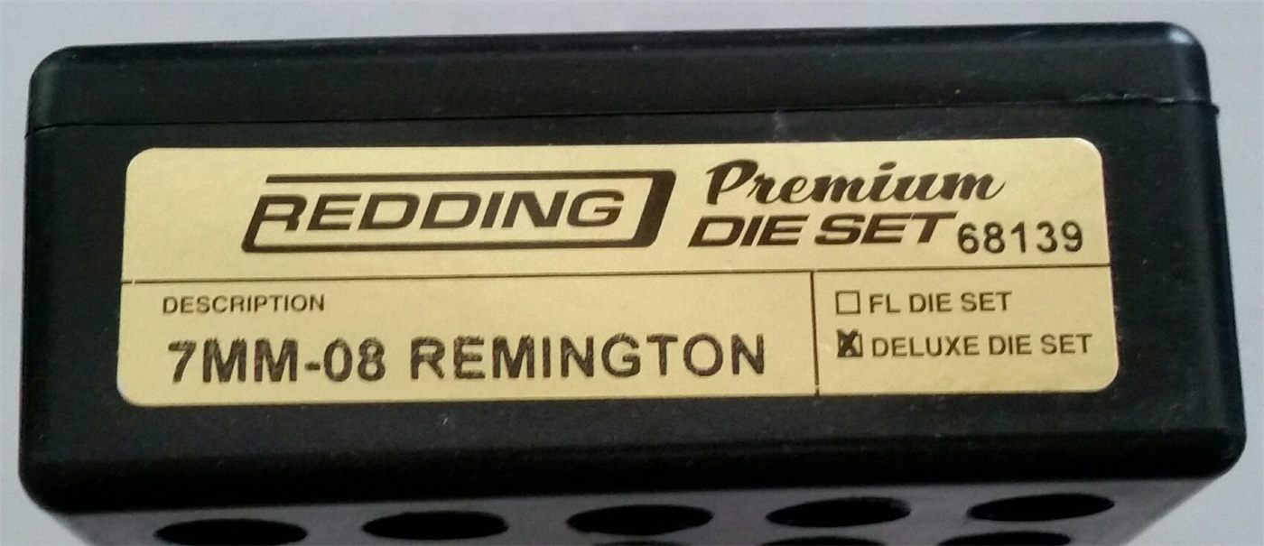 Redding Reloading 68139 7MM-08 Remington Premium Series Deluxe Die Set