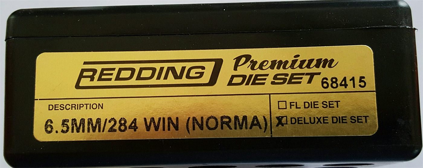 Redding Reloading 68415 6.5MM/284 Win (Norma) Premium Series Deluxe Die Set