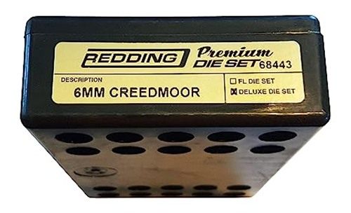Redding Premium Series Die Set for 6mm Creedmoor Cartridges | Durable Reloa view 2