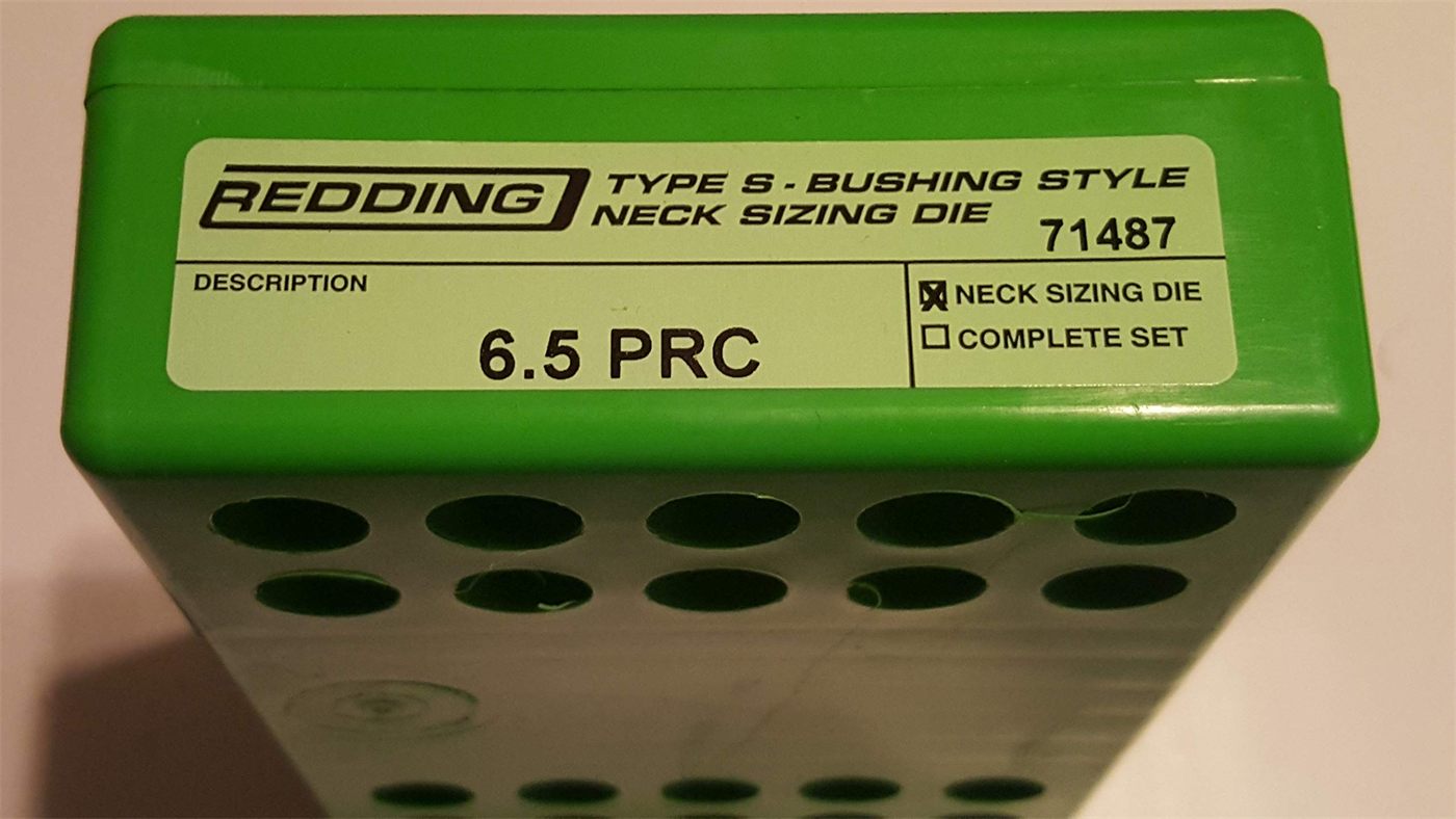 Redding Reloading 71487 6.5 PRC Type S Neck Die