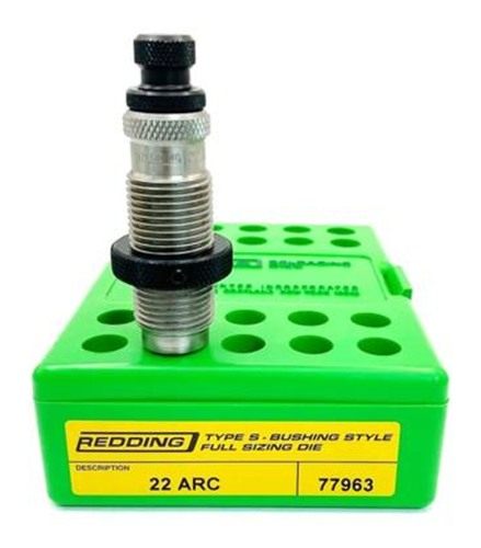 Redding Reloading Equipment 22 ARC Type S Full Length Bushing Die