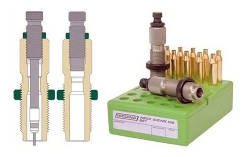 Redding Reloading Full Length Die Set - 6MM Dasher, 80648 view 2