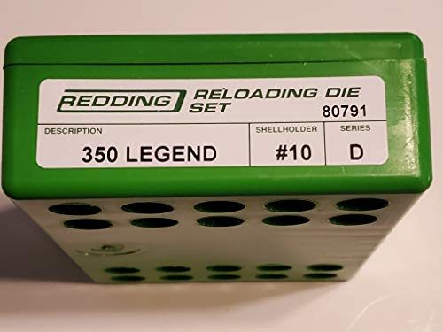 Redding Reloading Full Length Die Set Custom Series for Bottleneck Cases .350 Legend, 80791