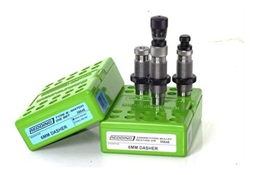 Redding Reloading Deluxe Die Set - 6MM Dasher, 84648