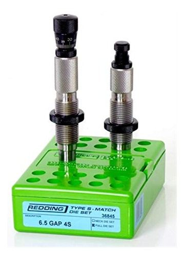 Redding Reloading Deluxe Die Set - 6.5 GAP 4S, 84845