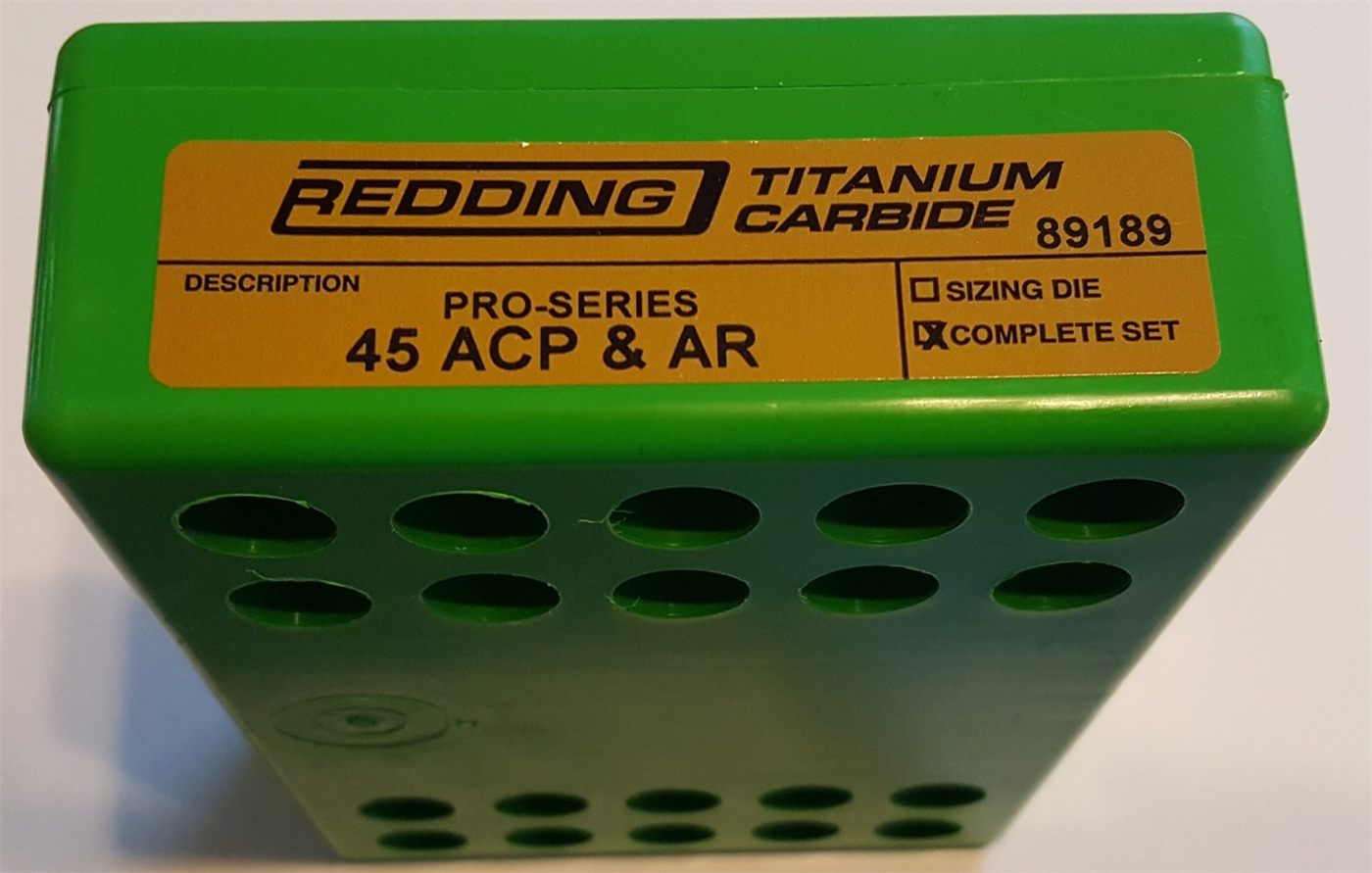 Redding Reloading 89189 45 ACP Pro Series Die Set