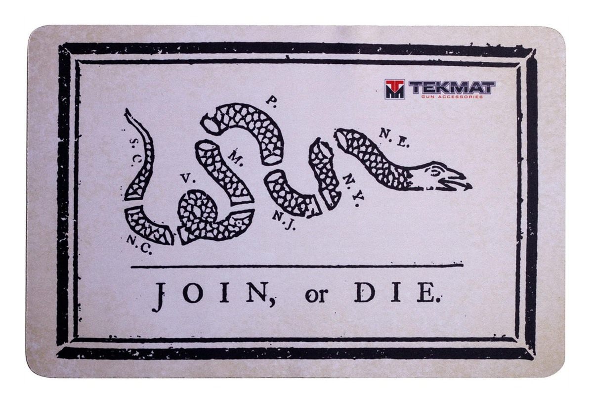 TekMat Original 11in x 17in Patriotic - 1/8in Thick Oil Resistant Non-Slip