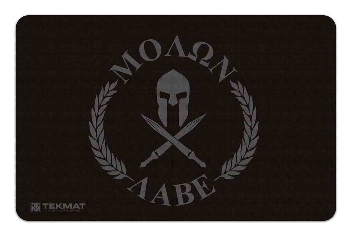 TekMat Molon Labe Gun Cleaning Mat, Black