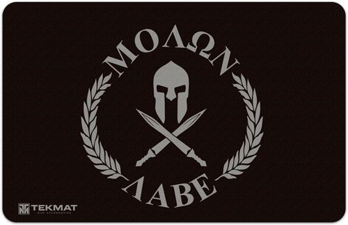 TekMat Molon Labe Gun Cleaning Mat, Black view 2