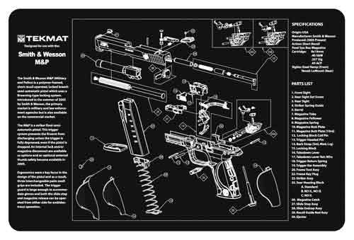 Gsm TekMat TEKR17SWMP S W M P Cleaning Mat Black/Gray Rubber 11inx17in Part