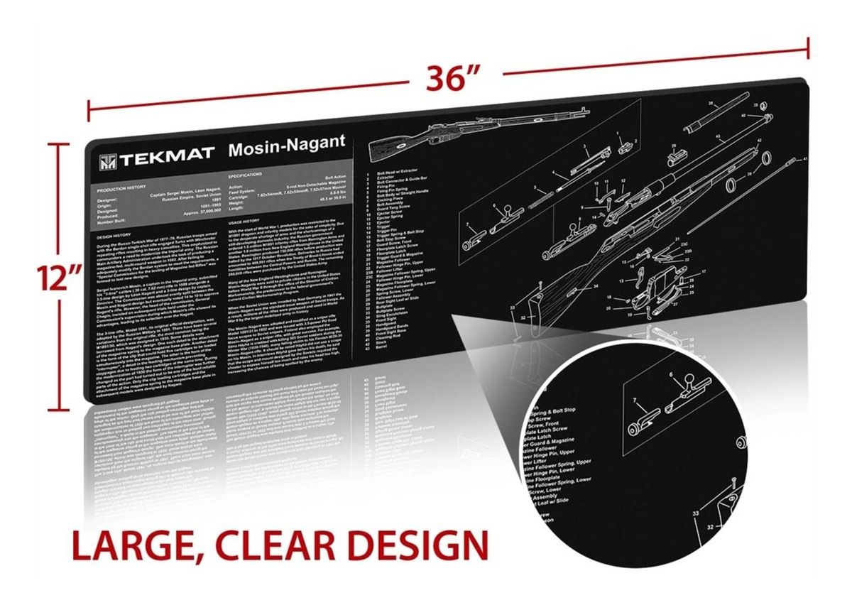 Tekmat Tek-r36-mosin 36x12 Nagant view 2