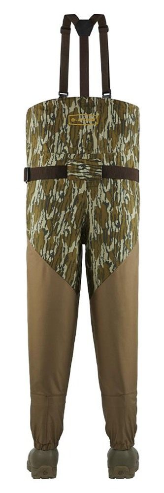 Lacrosse Footwear Alpha Agility Select Waders Front Zip Mossy Oak Bottomlan view 6