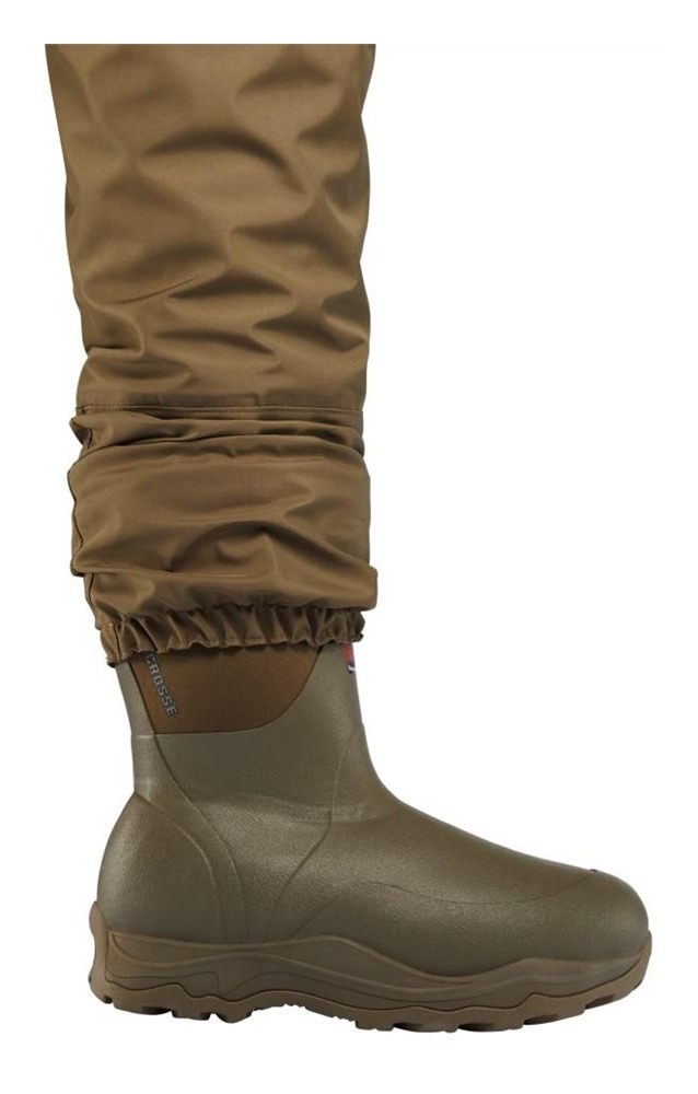 Lacrosse Footwear Alpha Agility Select Waders Front Zip Mossy Oak Bottomlan view 3