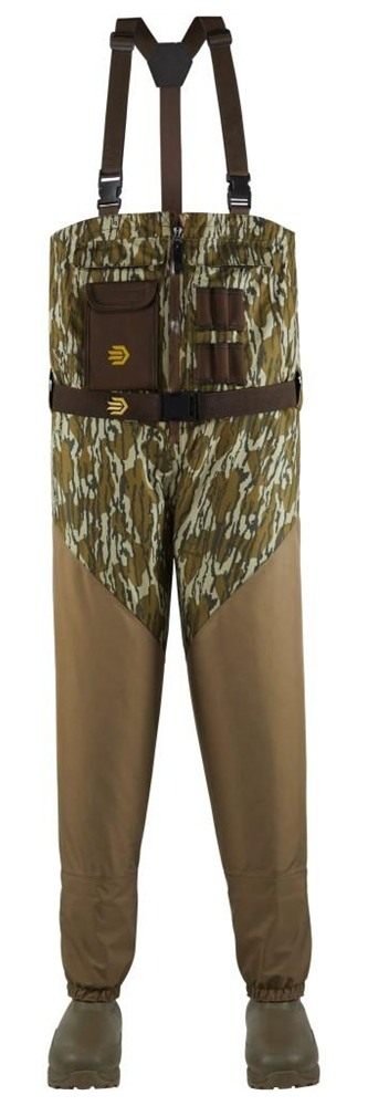 Lacrosse Footwear Alpha Agility Select Waders Front Zip Mossy Oak Bottomlan view 6