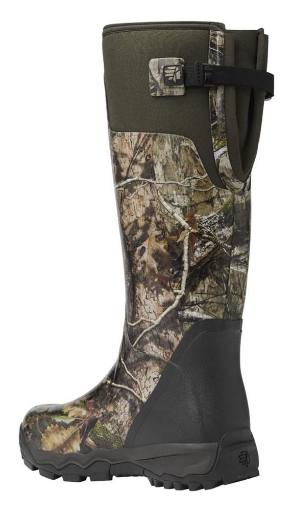 Lacrosse Footwear Alphaburly Pro 18in Boots Mossy Oak DNA Size 12 view 3