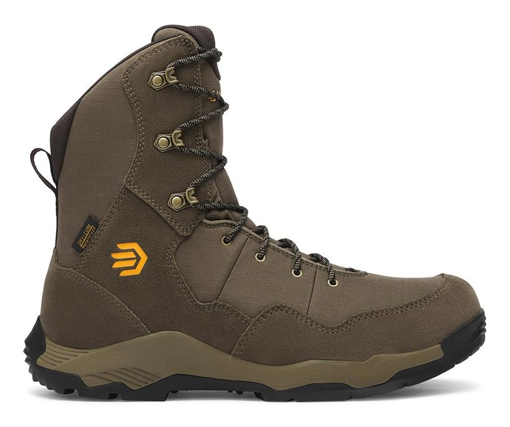Lacrosse Footwear Ridgeback Men's Boot 8in Brown Size 10 view 2