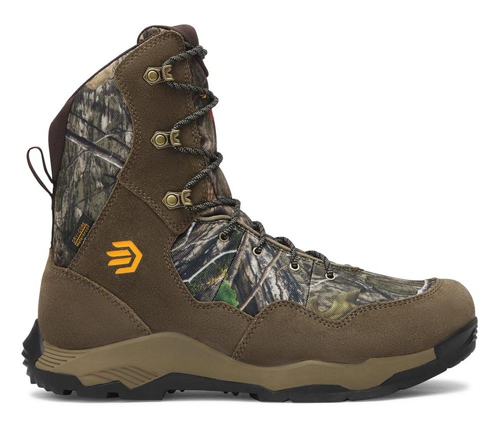 Lacrosse Footwear Ridgeback 8in 800G Boots Mossy Oak Country DNA Size 9