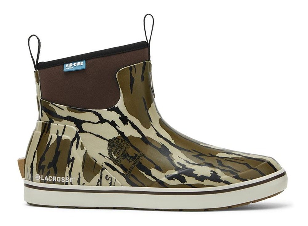 Lacrosse Footwear Mens Alpha Deck Boot 6in Mossy Oak Original Bottomland Si view 3