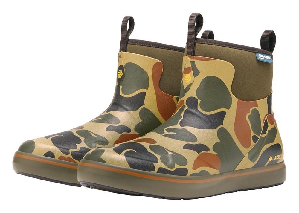 Lacrosse Footwear Alpha Deck Boot 6'' Hardwoods Duck Camo Men's Size 10.5M view 3