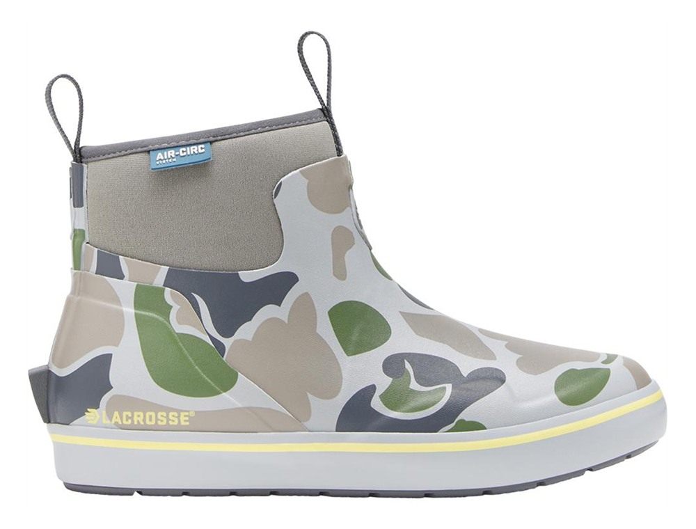 Lacrosse Footwear Alpha Deck Boot 6'' Seagrass Duck Camo Women's Size 8M view 2