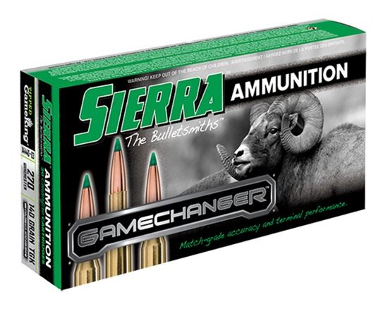Sierra Bullets Ammo 270win 140gr Tgk 20/10