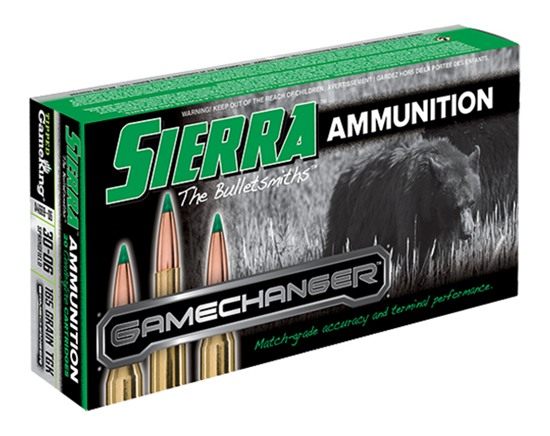 Sierra A466906 GameChanger 30-06 Springfield 165gr Tipped GameKing 20 Per B view 2