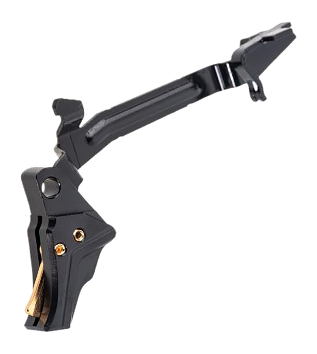 Tyrant CNC TDGTRIG34BLACKGOLDBAR I.T.T.S Trigger/Bar Black/Gold Fits Glock