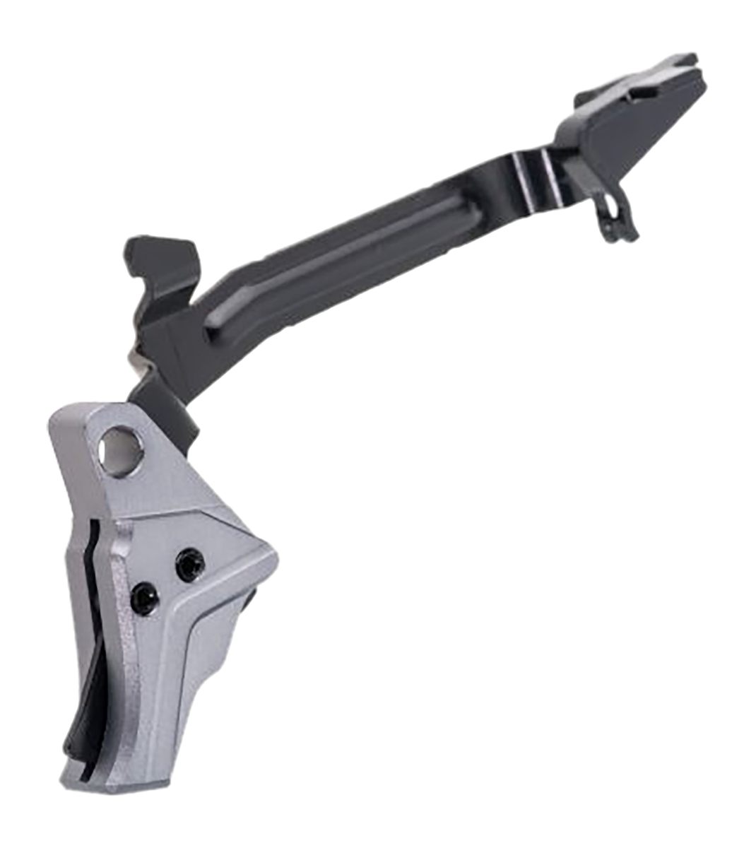 Tyrant CNC TDGTRIG34GREYBLACKBAR I.T.T.S Trigger/Bar Grey/Black Fits Glock