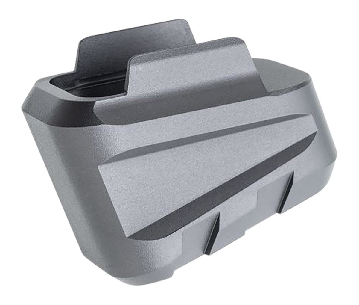 Tyrant CNC TDP320MAGEXGREY Magazine Extension Fits Sig P320 5rd Grey Alumin
