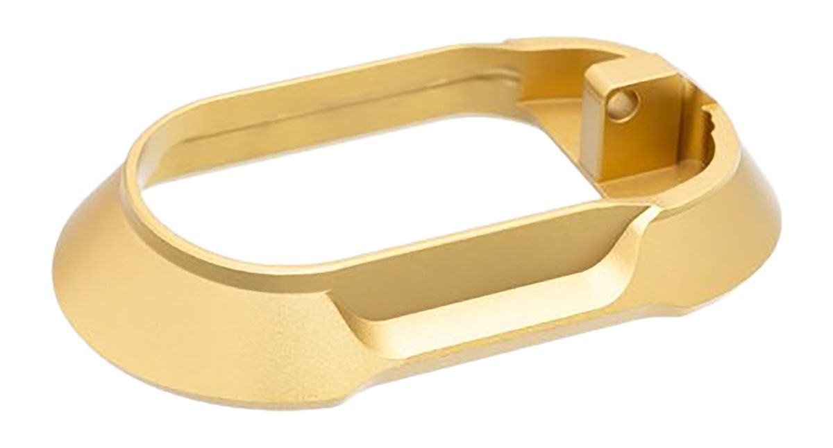 Tyrant CNC TDVP9MWGOLD Magwell Fits Heckler Koch VP9/VP40 Gold Aluminum