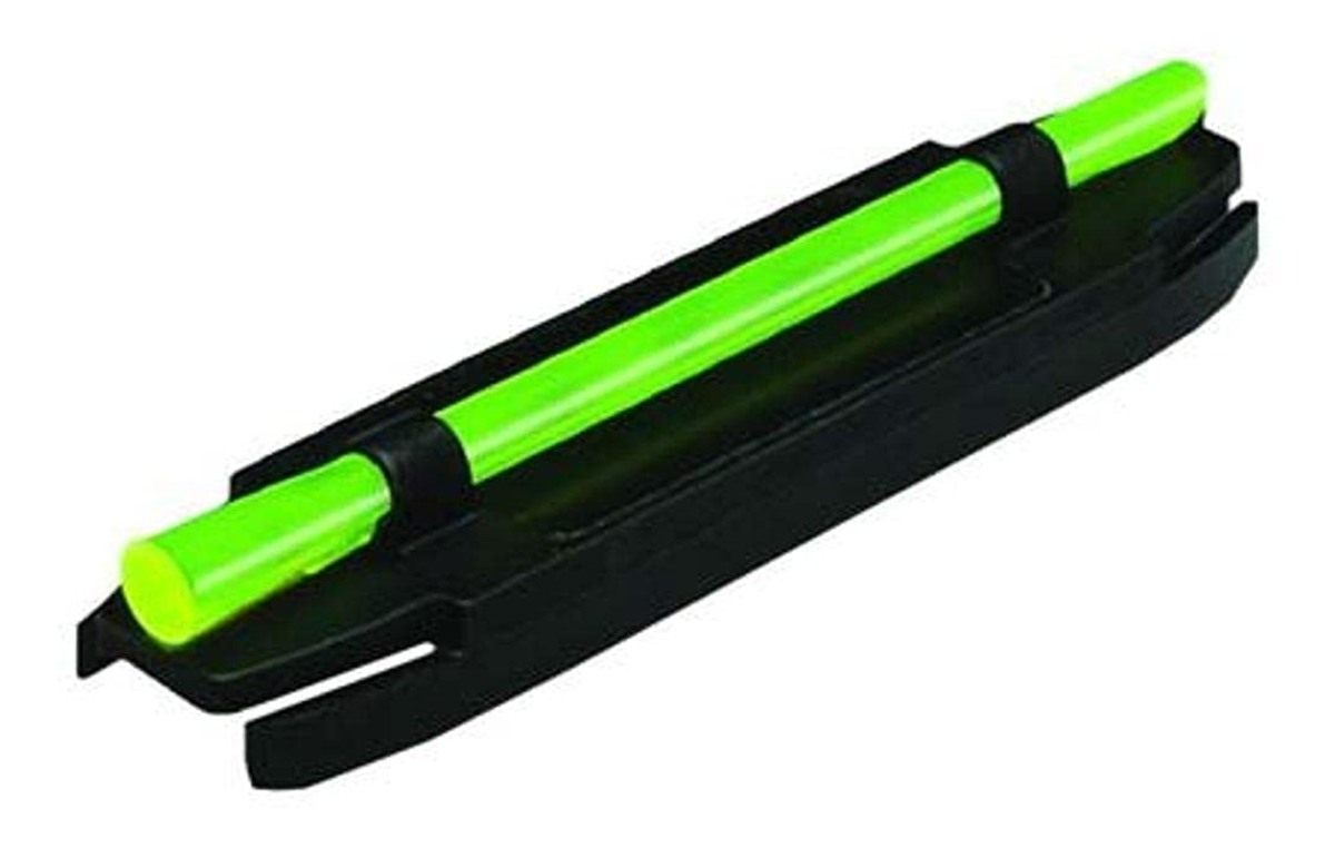 Hiviz Wide Magnetic Fiber Optic Shotgun Sight Green Red, One Size