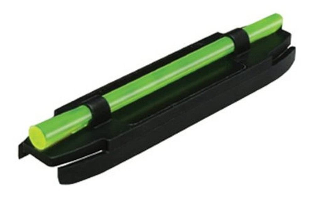 HIVIZ Wide Magnetic Fiber Optic Shotgun Sight with Green Light Pipe