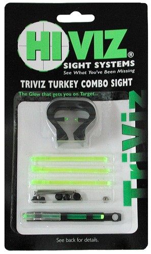 HIVIZ TriViz Fiber Optic Turkey Sight view 4
