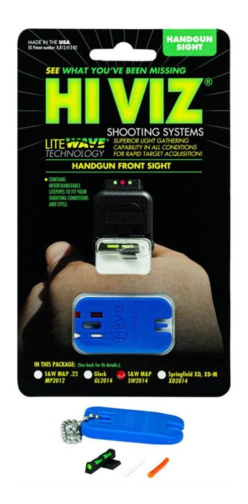 Hiviz unisex adult Handgun SW2014 Interchangeable Style Front Sight for Smi view 2