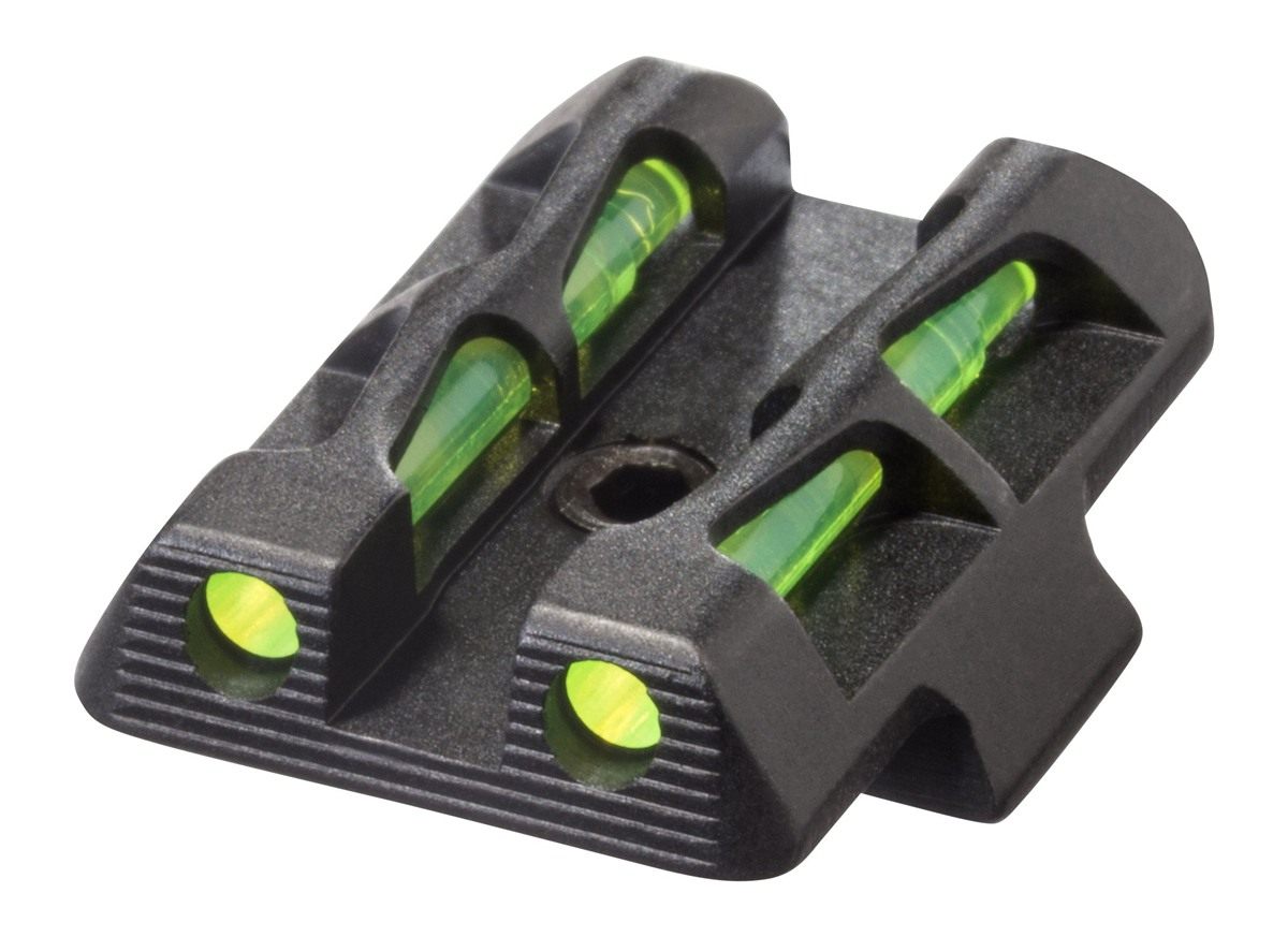 Hiviz GLLW11 Sight Systems, Litewave Rear Glock 42 in .380, Green, Red, and
