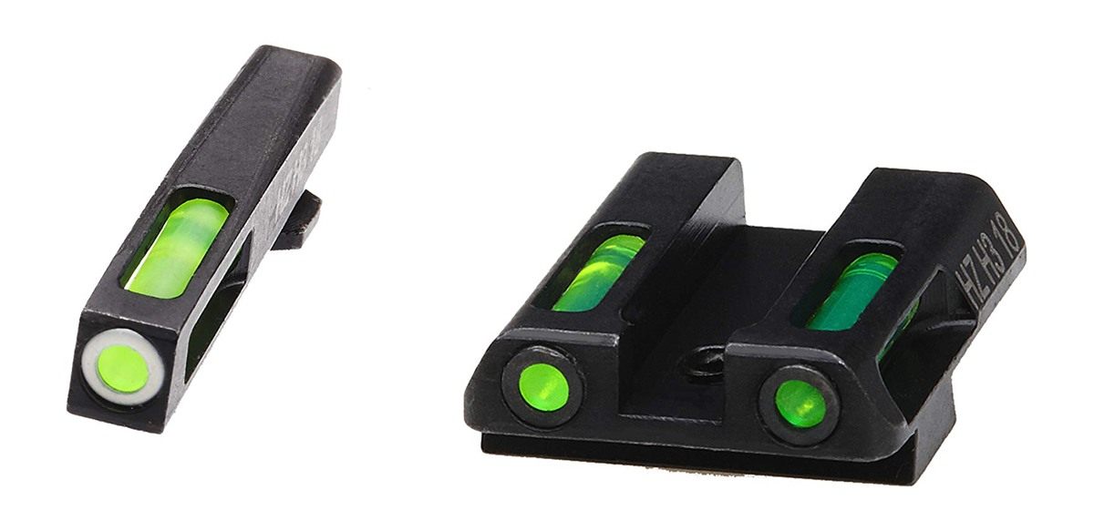 Hiviz GLN321 Sight Systems, Litewave H3 Tritium/Litepipe, Glock 42 and 43 S